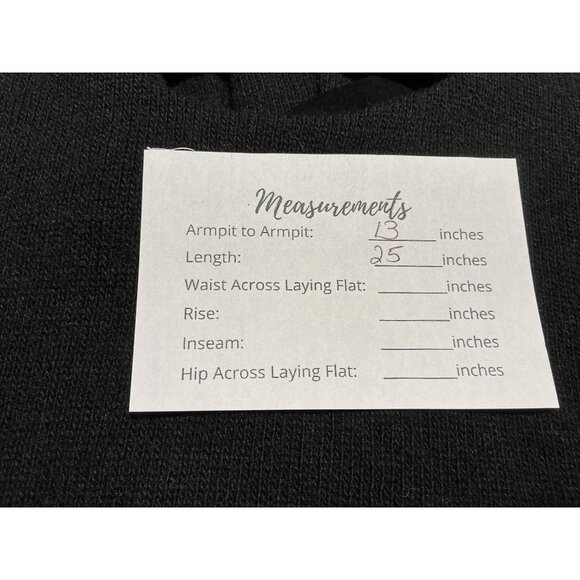 Sky Brand Sweater Small Black Suede Feel Cross Cross Straps On Back NWT - Picture 8 of 8